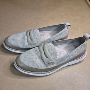 Cole Haan Women's Knit Loafers - Gold and Tan